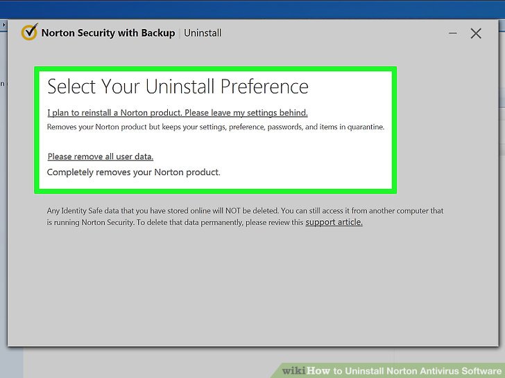 How To Uninstall Antivirus Software
